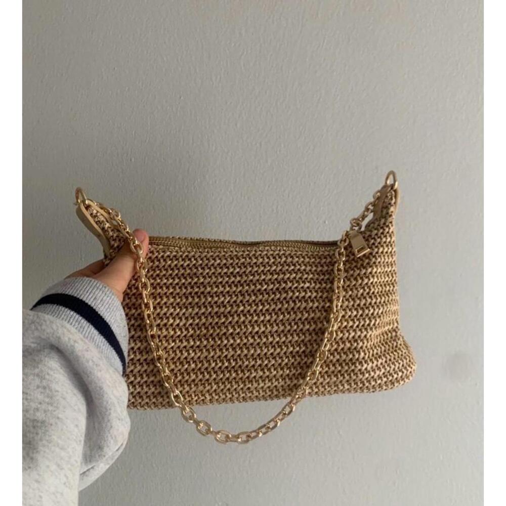 woven purse